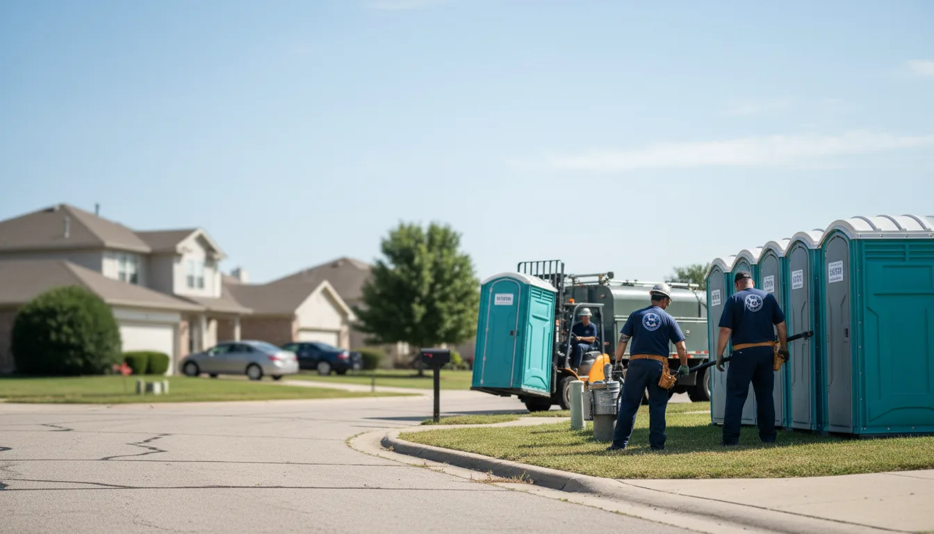 Porta Potty Rental in Eola, TX near me